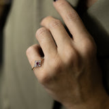 ANILLO MOSAICO RUBÍ