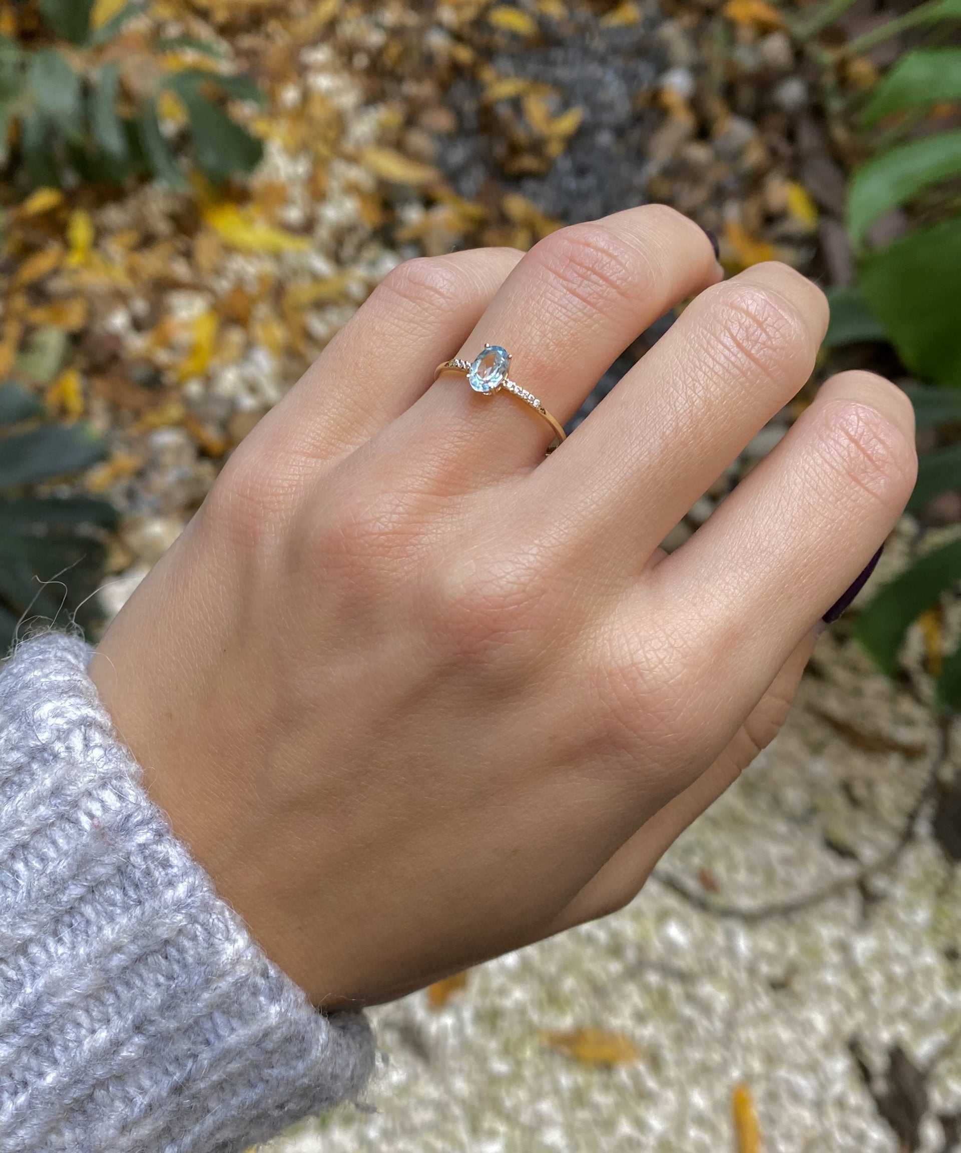 ANILLO ESTELA OVAL SKY