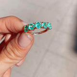 ANILLO CINCO SENSES ESMERALDA
