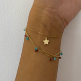 CUSTOMIZABLE STAR TAG BRACELET