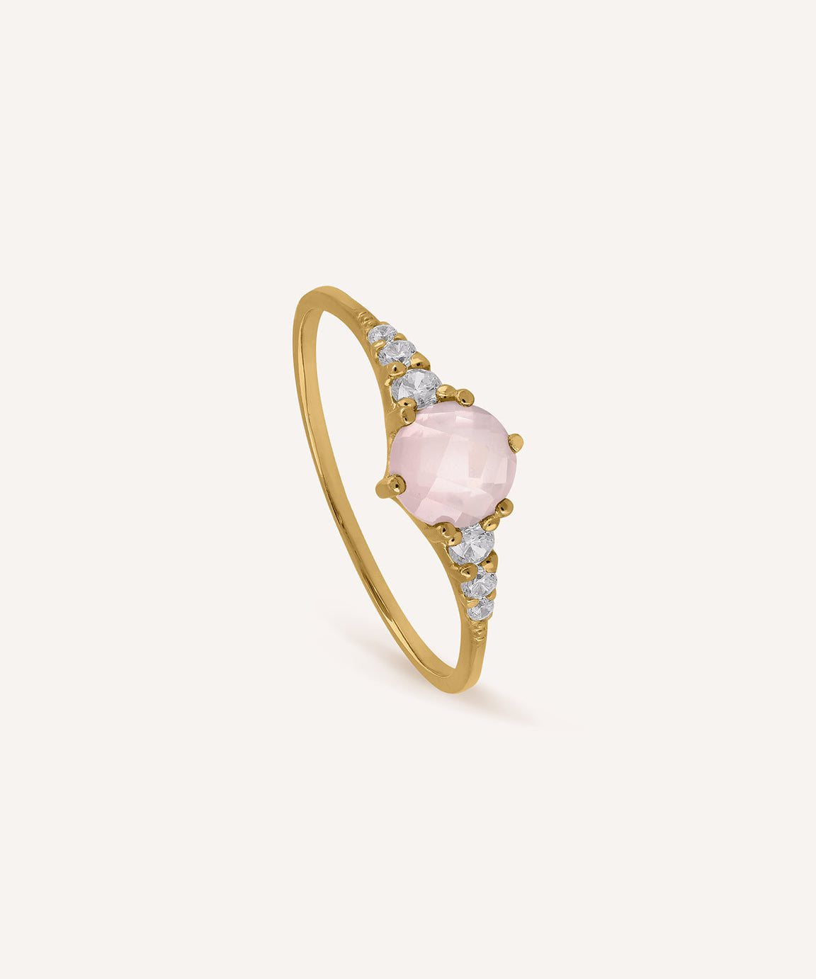ANILLO BRIOLETTE CUARZO ROSA