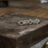 ANILLO MOSAICO RUBÍ