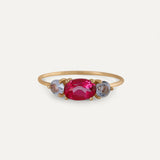 RING ROSE TOPAZ CROWN AND SKY TOPAZ