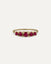 5-STONE RUBY RING