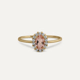 ANILLO ROSETÓN MORGANITA