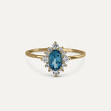 ANILLO PRINCESS LONDON BLUE