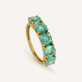 ANILLO CINCO SENSES ESMERALDA