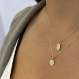 COLGANTE HEXÁGONO DIAMOND PERSONALIZADO