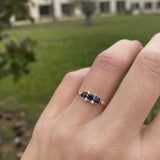 ANILLO TIARA ZAFIRO