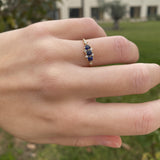ANILLO TIARA ZAFIRO