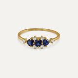 ANILLO TIARA ZAFIRO