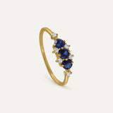 ANILLO TIARA ZAFIRO