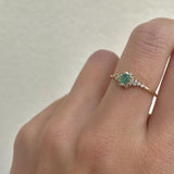 RING AMOUR SMARAGD