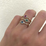 RING AMOUR LONDON BLUE