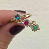 RING AMOUR SMARAGD