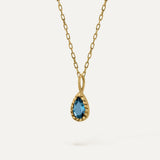ANHÄNGER TROPFEN LONDON BLUE