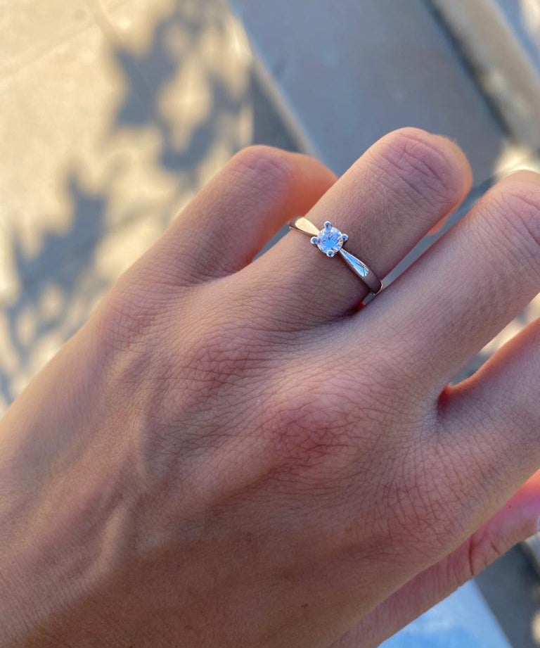 SOLITAIRE RING DIAMOND 0.20CT