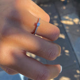 ANILLO SOLITARIO CARRIL DIAMOND 0.23CT
