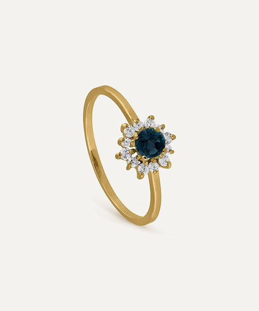 ANILLO FLEUR ZAFIRO