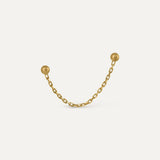 2MM BALL STUD EARRING YOU AND ME