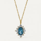 PRINCESS LONDON BLUE PENDANT