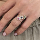 ANILLO FLEUR ZAFIRO