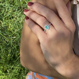 ANILLO ROSETÓN ESTELA ESMERALDA