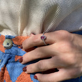 ROSACE ESTELA RUBY RING
