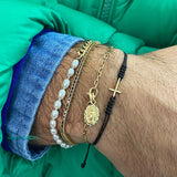 PULSERA HILO CRUZ