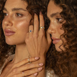 RING BAND MARQUISE AMETHYST