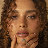 ANILLO GARRA TOPACIO AZUL