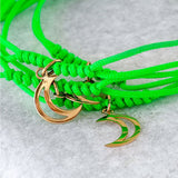 PULSERA HILO FLÚOR MOON