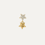 BINARY STAR EARRING