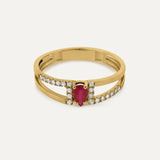 ANILLO BOREAL RUBÍ