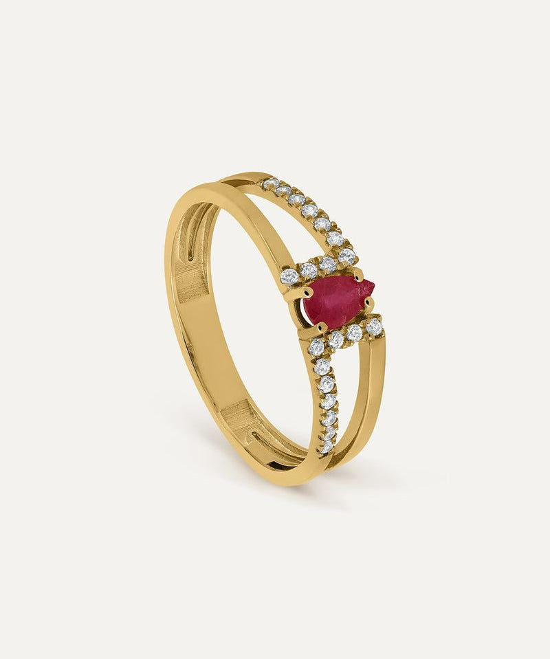 ANILLO BOREAL RUBÍ