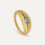 SIEGELRING BARRETA SKY TOPAS