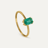 RING GROSSER BARREN SMARAGD
