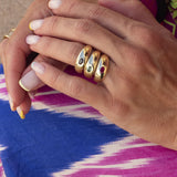 ANILLO SIGNET OVAL ZAFIRO