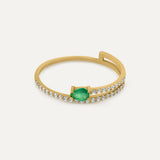 ANILLO ESTELAR ESMERALDA