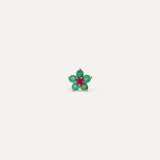 PENDIENTE NATURAL FLOWER ESMERALDA KIDS