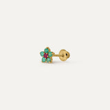 PENDIENTE NATURAL FLOWER ESMERALDA KIDS