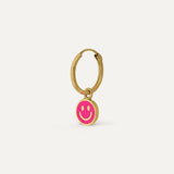PENDIENTE ARITO SONRISA PINK