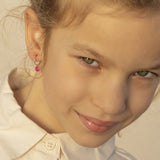 PENDIENTE ARITO SONRISA PINK