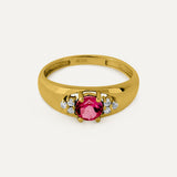 RODOLITE TOUCAN RING