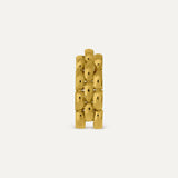 PAR PENDIENTES JAGUAR ORO