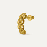 PAR PENDIENTES JAGUAR ORO
