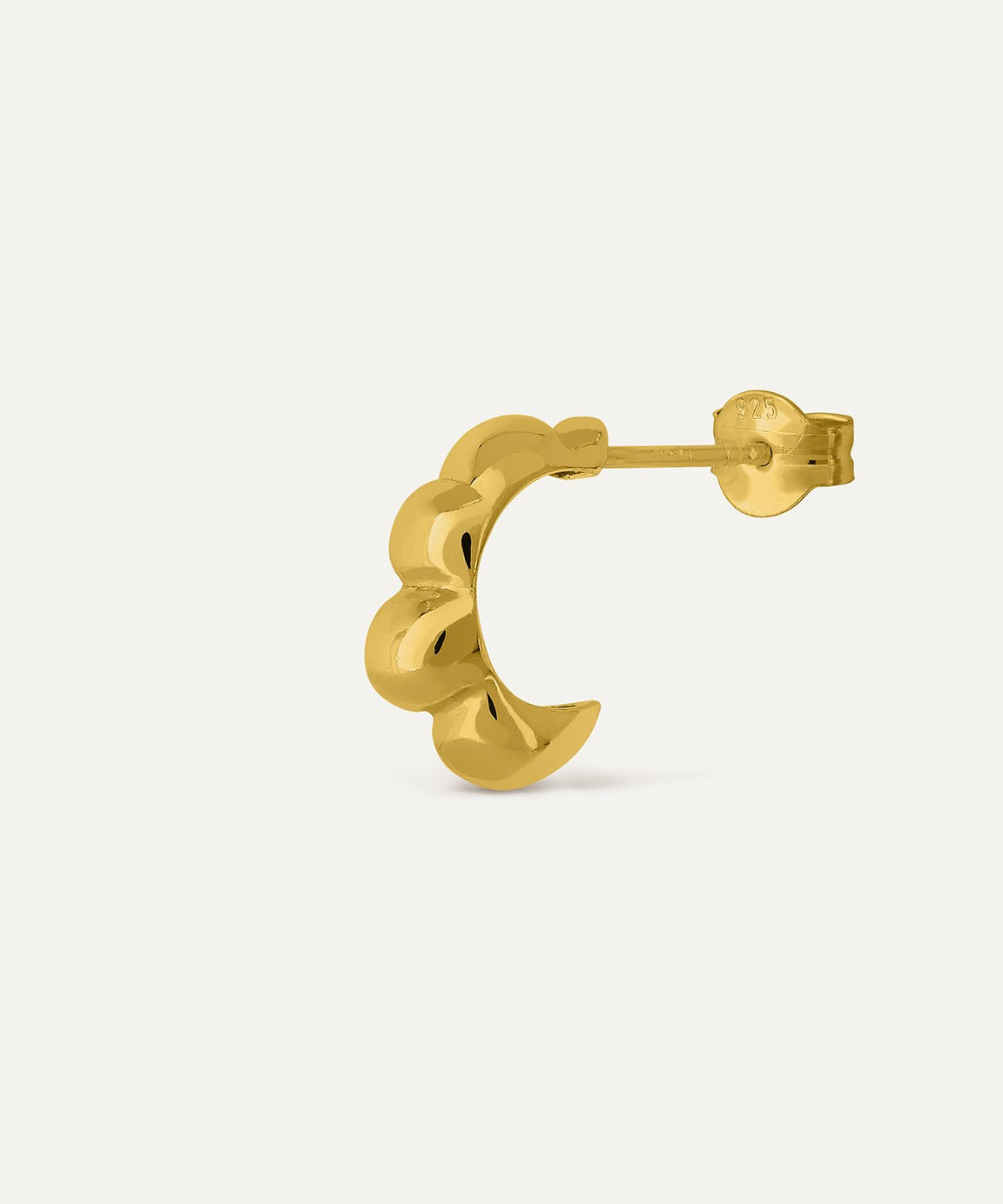 PAIR OF ACARAI GOLD EARRINGS
