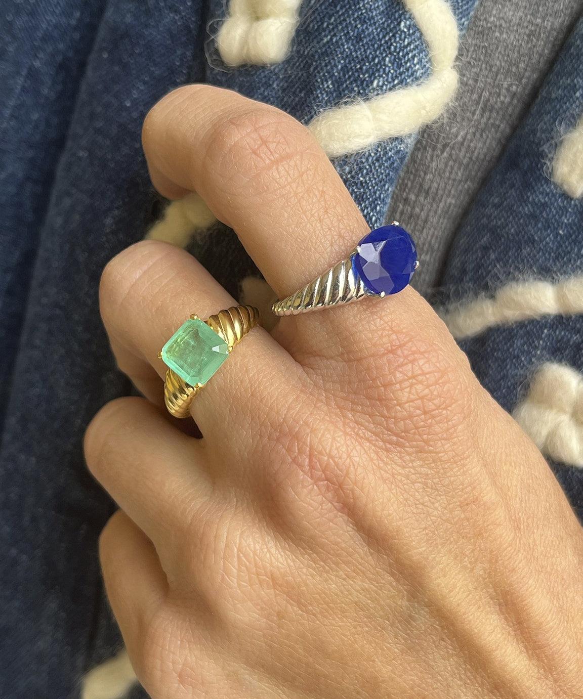 HILIER BLUE RING