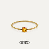 SOLITAIRE SEMIPRECIOUS STONE