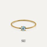 SOLITAIRE SEMIPRECIOUS STONE